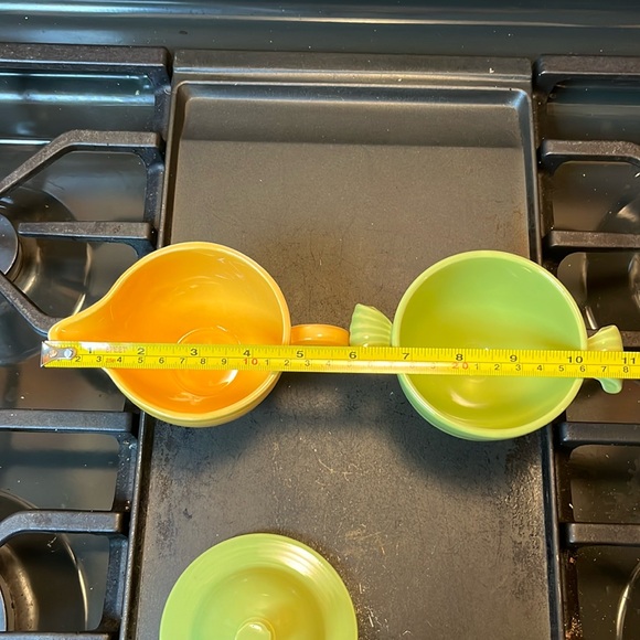 Excellent condition vintage Fiesta 3 piece sugar and cream dish - Picture 13 of 16